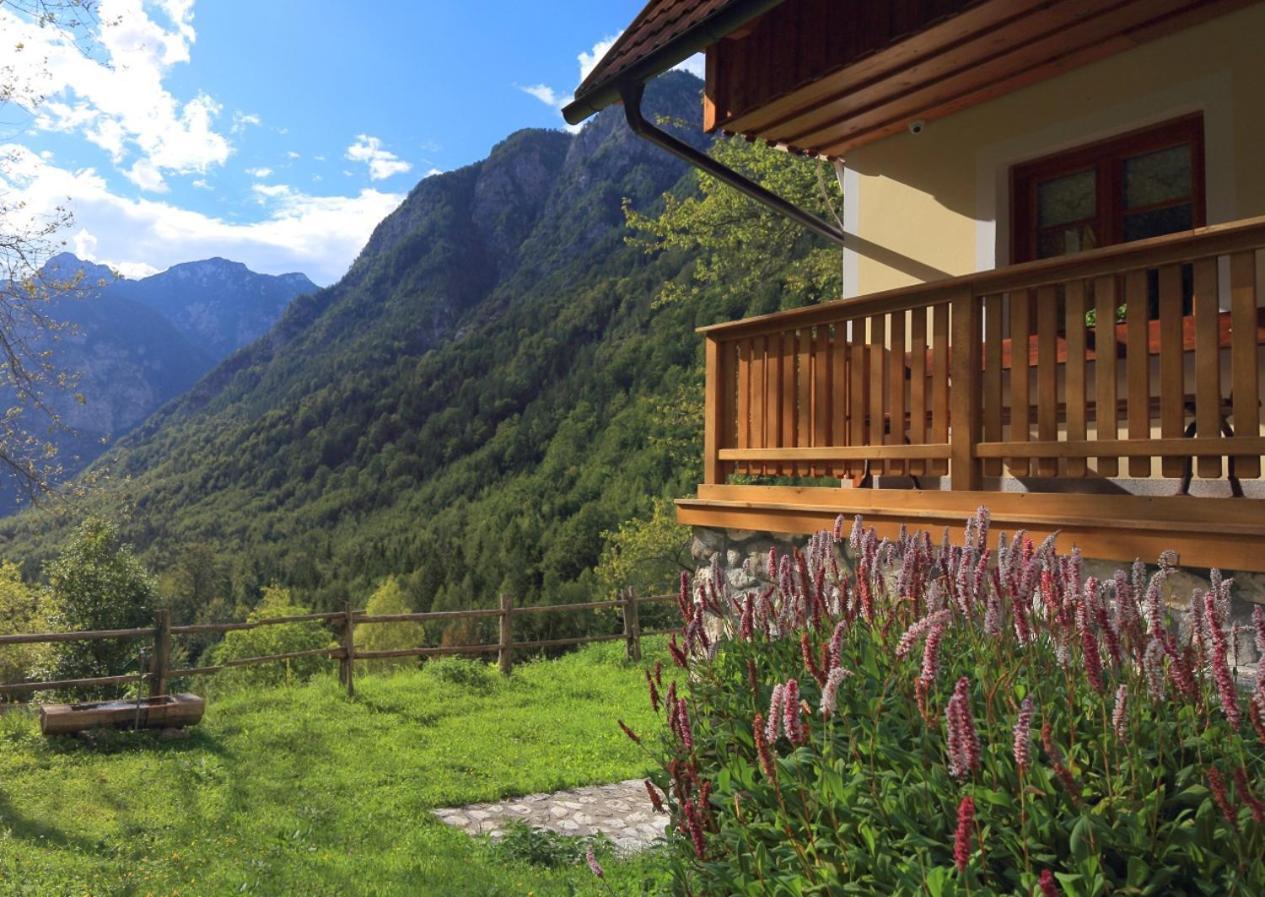 Zadnjica Holiday House Soča Екстериор снимка